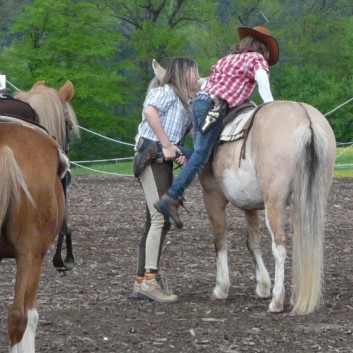 Die betrunkenen Cowboys auf der CV Ponyfarm 2010 - 27