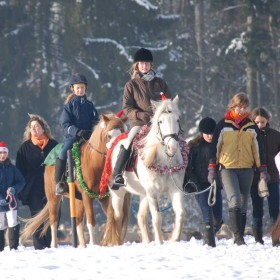Nikolausumzug der CV-Ponyfarm im Jahr 2008 - Galeriebild