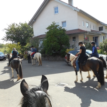 Tagesritt der CV-Ponyfarm nach Spiegelberg 2015 - 01