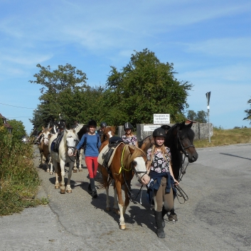 Tagesritt der CV-Ponyfarm nach Spiegelberg 2015 - 04