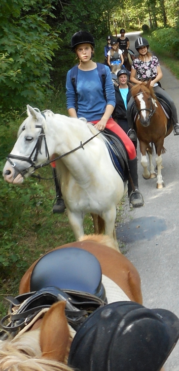 Tagesritt der CV-Ponyfarm nach Spiegelberg 2015 - 05