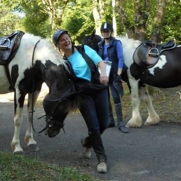 Tagesritt der CV-Ponyfarm nach Spiegelberg 2015 - 12