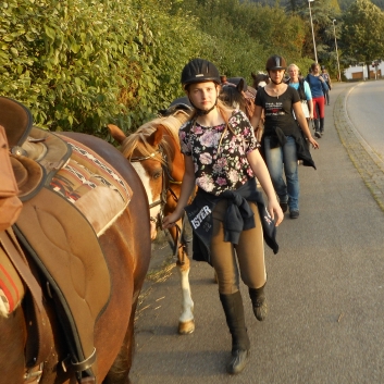 Tagesritt der CV-Ponyfarm nach Spiegelberg 2015 - 25
