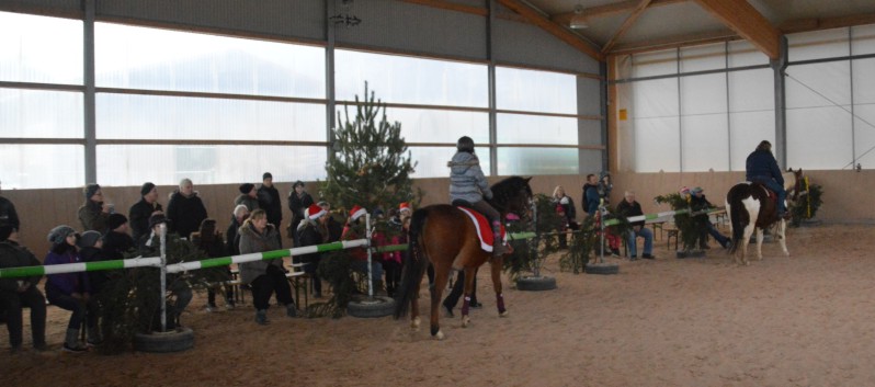 Weihnachtsfeier 2016 mit Ponys und Pferden 34